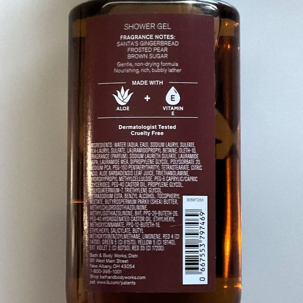 Bath And Body Works Gingerbread Latte Shower Gel